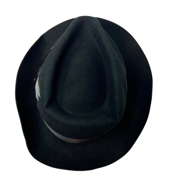 Bruno Capelo XL Hat Cap Australian Wool Fedora Teardrop Crown Fabio FB230 7 1/2 - Picture 6 of 13